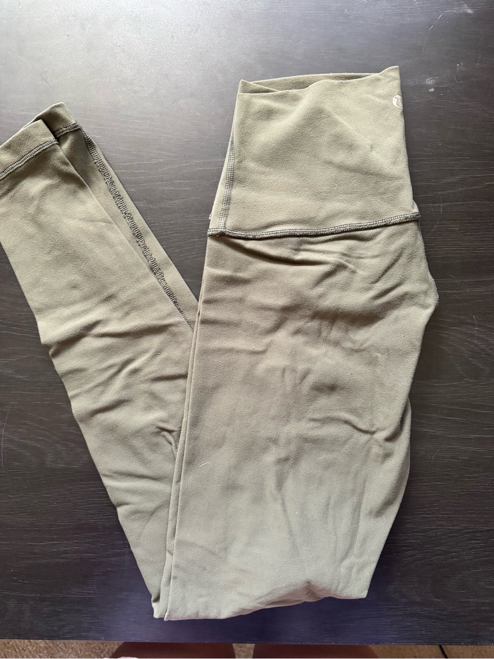lululemon athletica Olive Green High-Rise Leggings